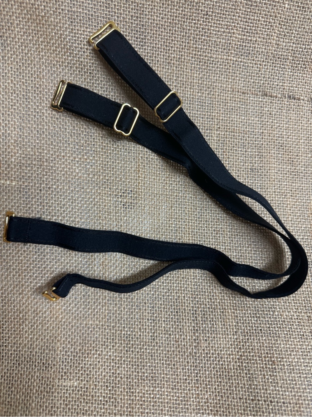 NWOT Soma Adjustable Replacement Bra Straps - Black Gold Hardware - Free gift